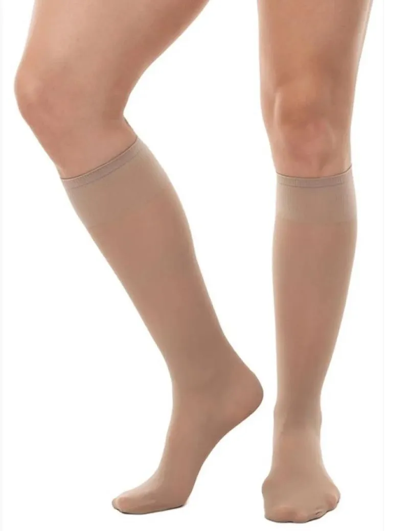 MEIA 3/4 SIGVARIS AUDACE 120B 15-20 MMHG PONTEIRA FECHADA Natural Escuro M