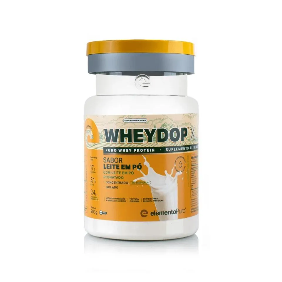 WHEYDOP-X (900G) - SABOR: LEITE EM Pó