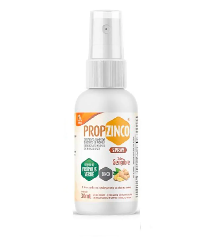 PRóPOLIS, ZINCO E GENGIBRE SPRAY PROPZINCO 30ML