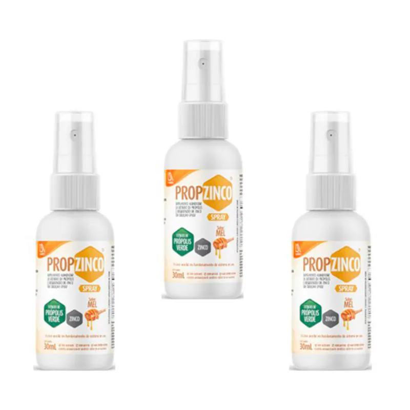 03UN PRóPOLIS, ZINCO E MEL SPRAY PROPZINCO 30ML