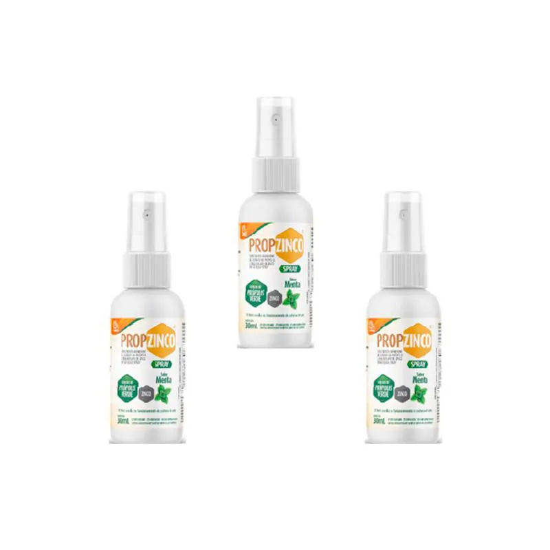 03UN PRóPOLIS, ZINCO E MENTA SPRAY PROPZINCO 30ML