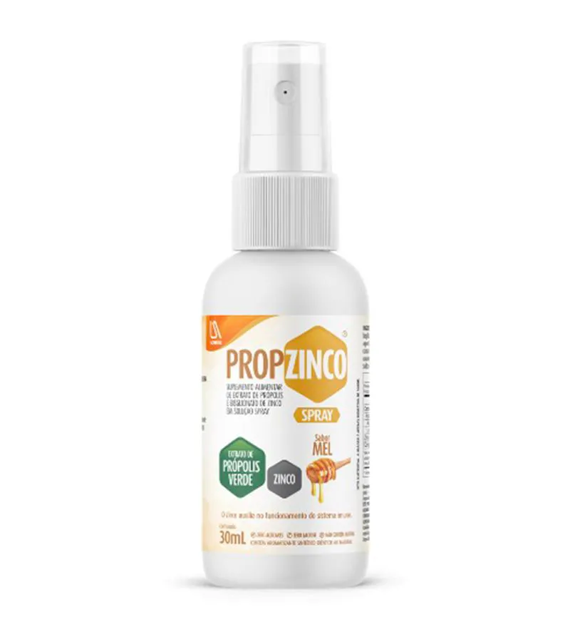 PRóPOLIS, ZINCO E MEL SPRAY PROPZINCO 30ML
