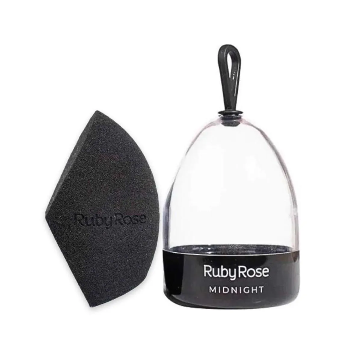 ESPONJA DE MAQUIAGEM MIDNIGHT CHANFRADA RUBY ROSE