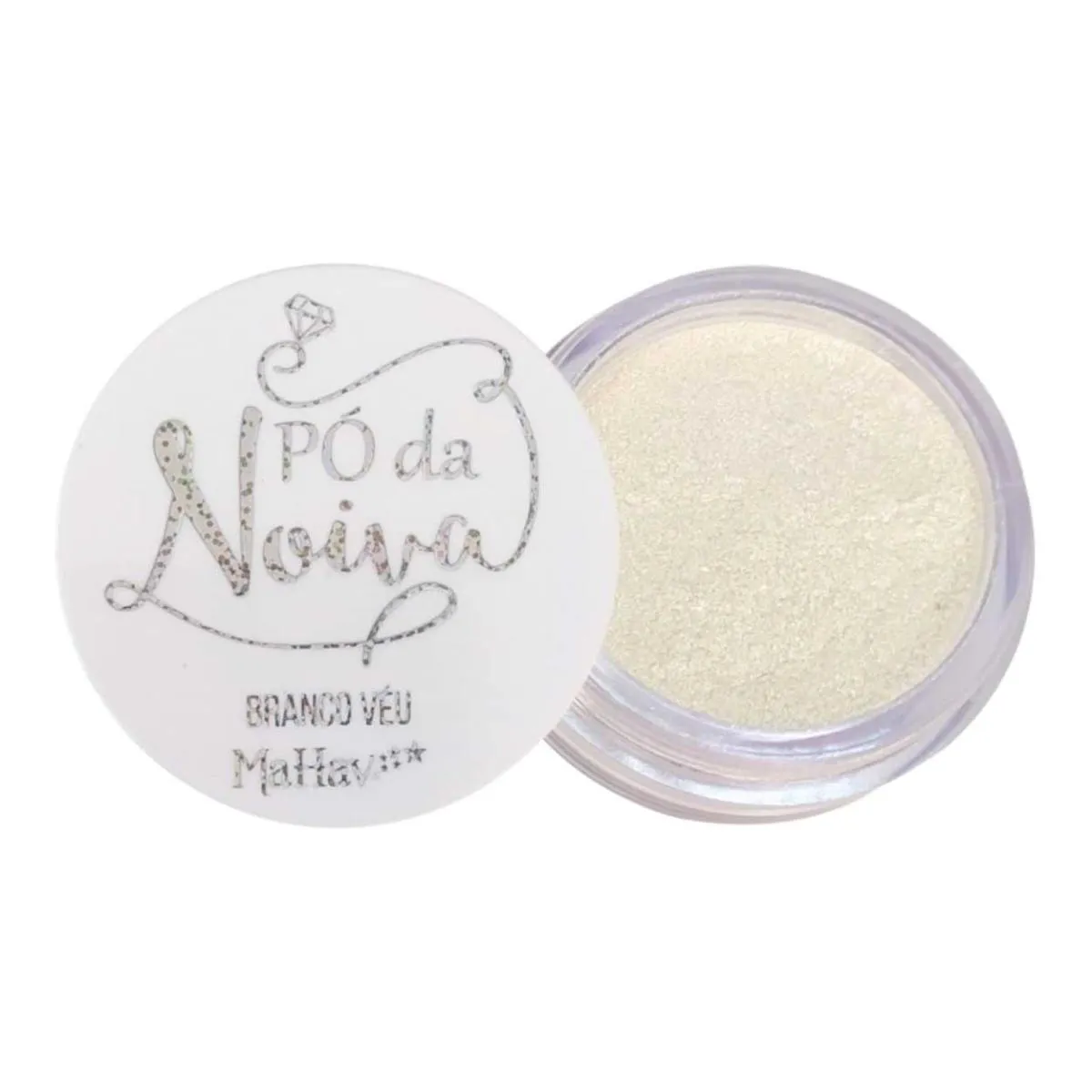 Pó DA NOIVA ILUMINADOR PIGMENTO MAHAV Branco