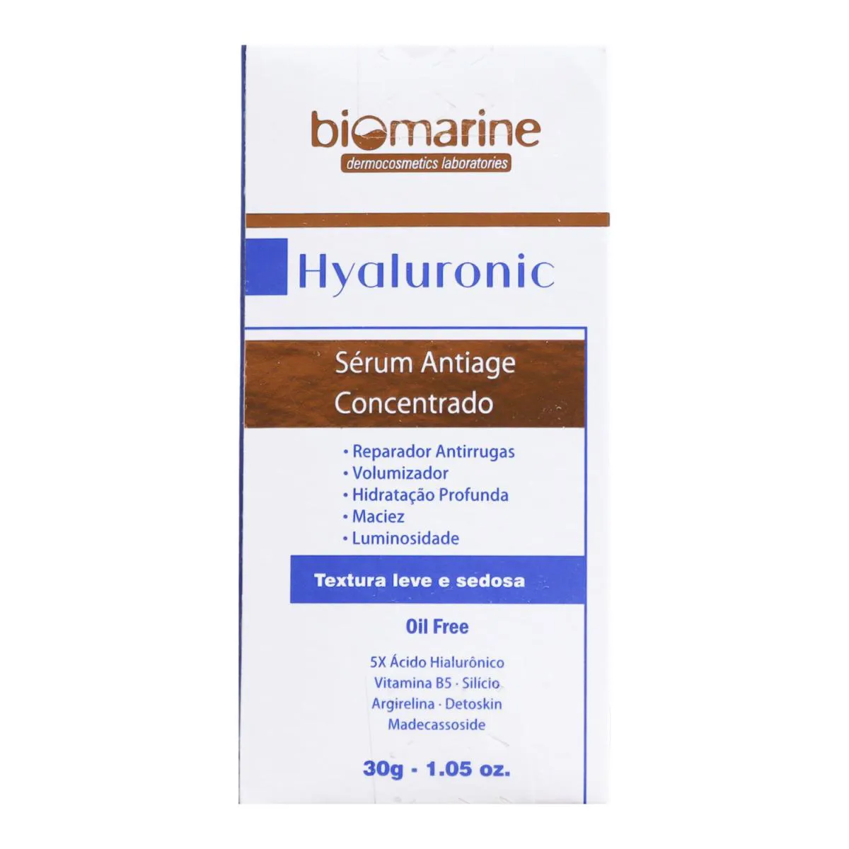 BIOMARINE SéRUM ANTI IDADE HYALURONIC CONCENTRADO 30G