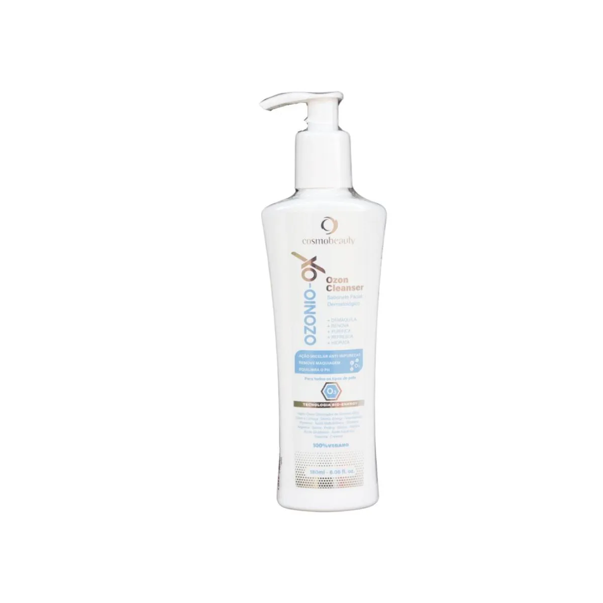 COSMOBEAUTY SABONETE FACIAL OZONIZADO OZONCLEANSER 180ML