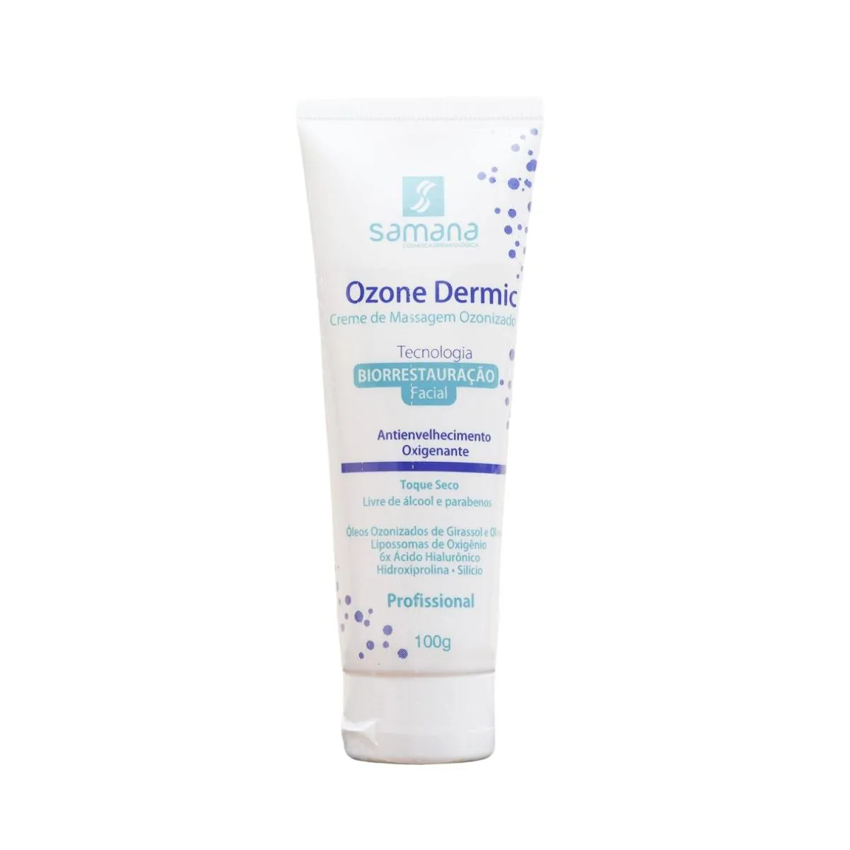SAMANA CREME DE MASSAGEM FACIAL OZONE DERMIC 100G