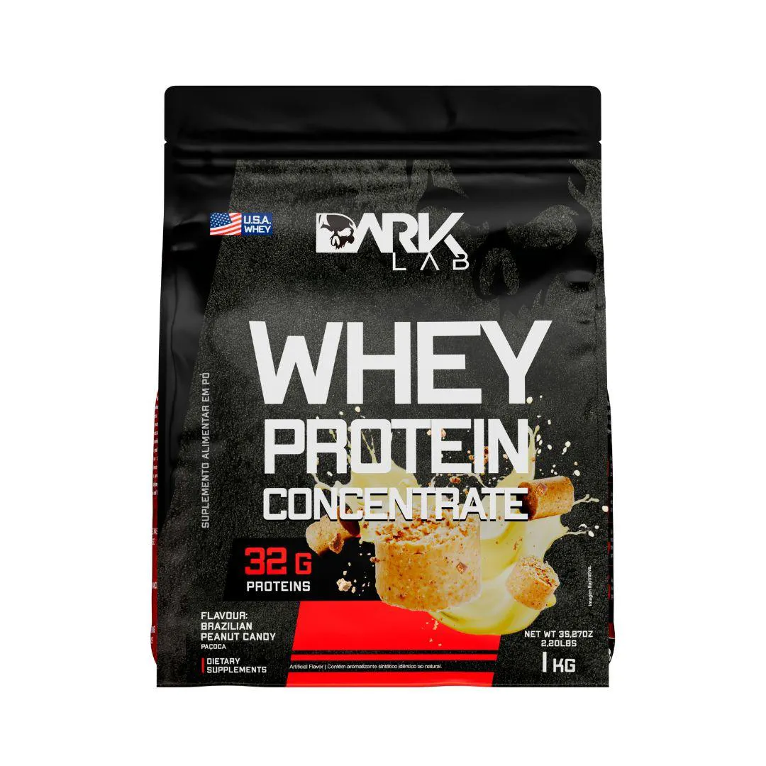 WHEY PROTEIN CONCENTRADO 1KG PAçOCA DARK LAB