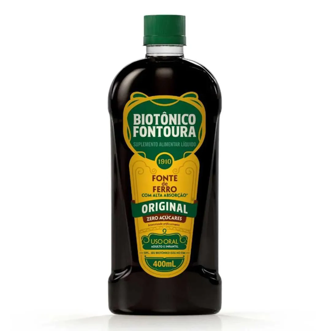 BIOTôNICO FONTOURA ORIGINAL ESTIMULANTE DE APETITE 400ML