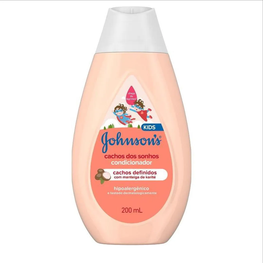 CONDICIONADOR JOHNSONS BABY CACHOS DOS SONHOS 200ML