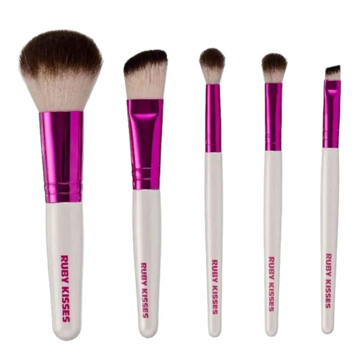 KIT DE PINCéIS OLHOS E ROSTO - RUBY KISSES
