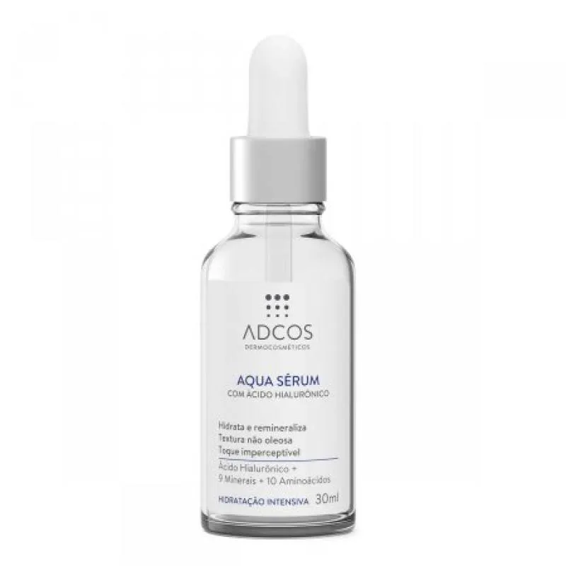 HIDRATANTE FACIAL ADCOS AQUA SéRUM COM 30ML