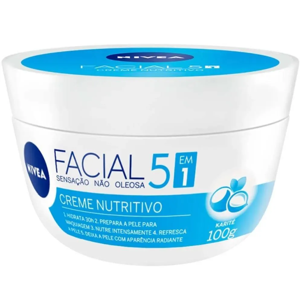 CREME NIVEA FACIAL NUTRITIVO 100G