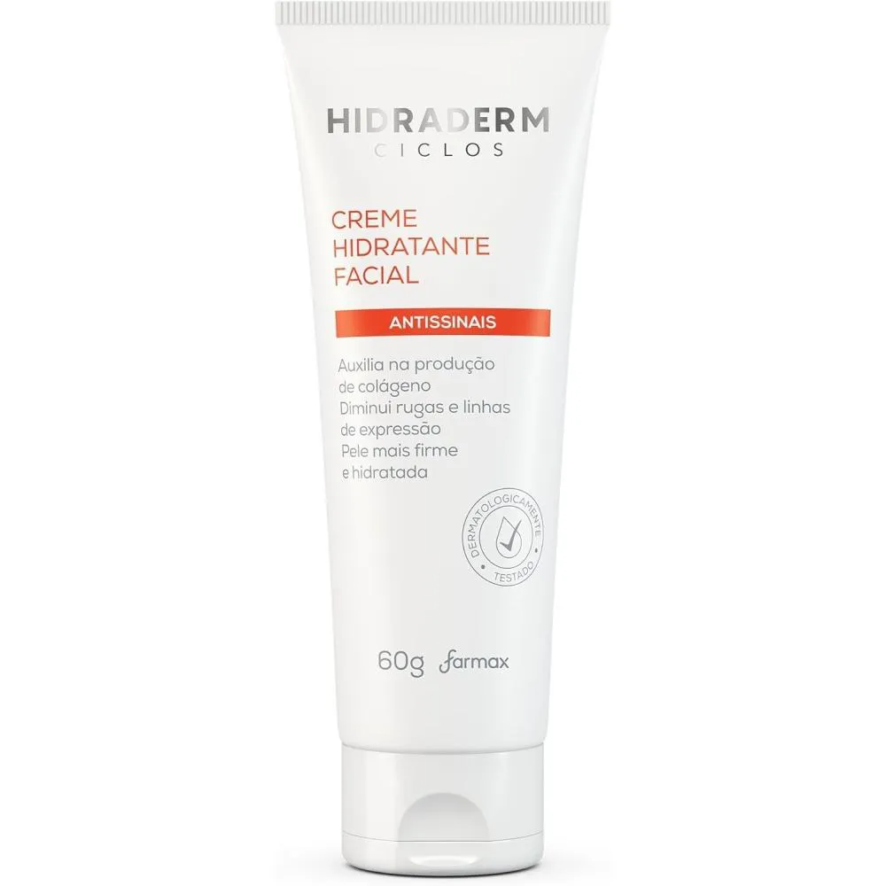 CREME HIDRATANTE ANTISSINAIS HIDRADERM CICLOS 60G