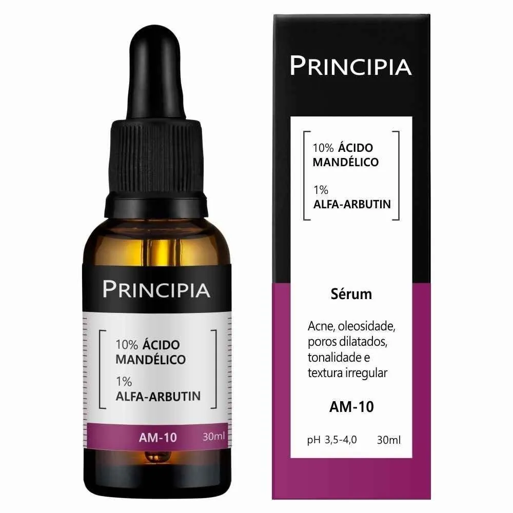 SERUM PRINCIPIA AM-10 10% ÁCIDO MANDELICO + 1% ALFA-ARBUTIN 30ML