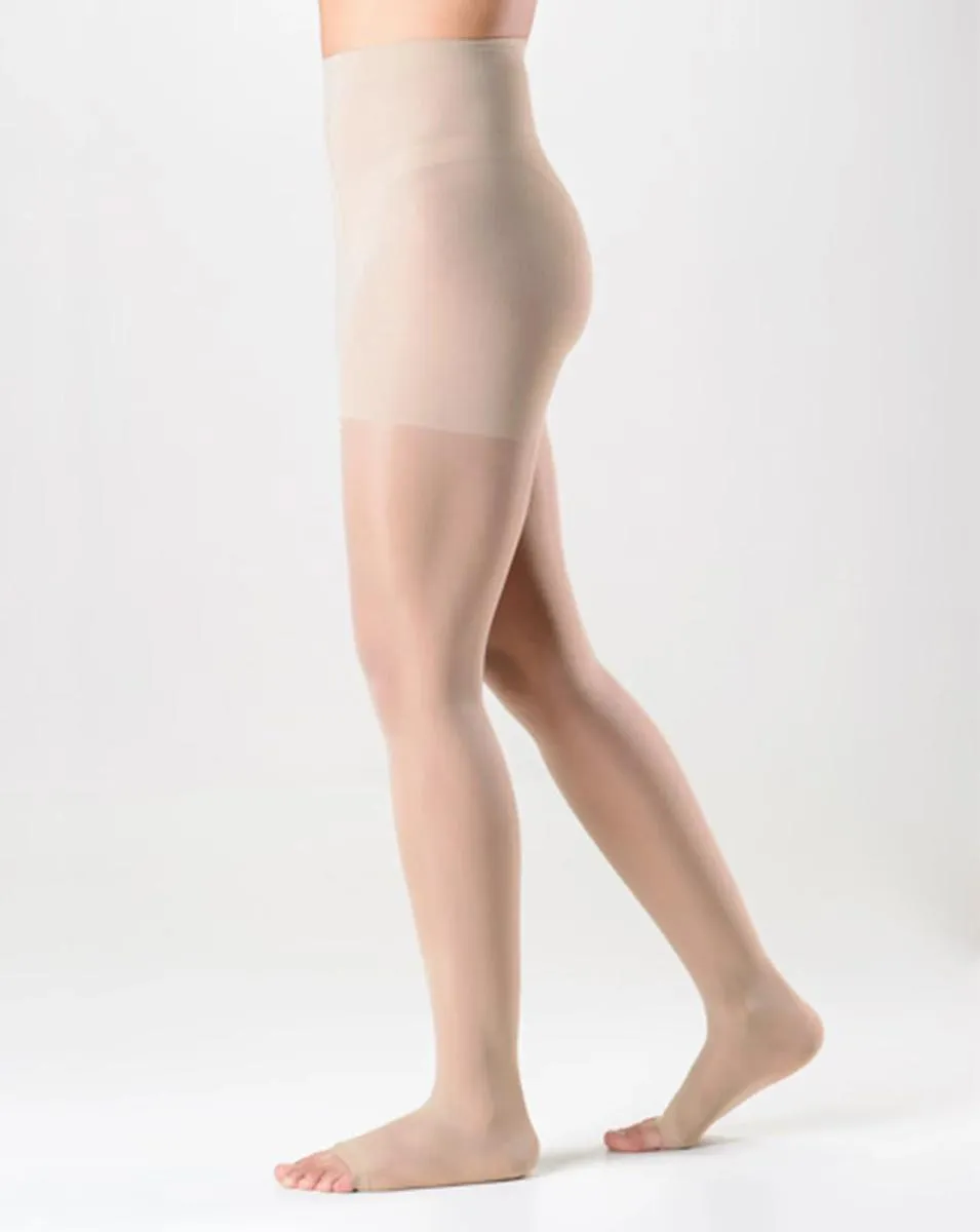 MEIA CALçA SIGVARIS AUDACE 120A 15-20 MMHG  PONTEIRA ABERTA D Natural