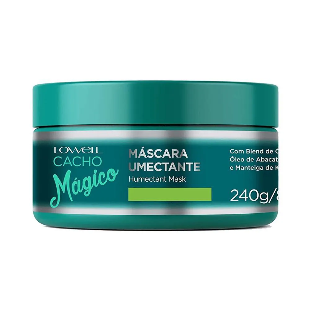 MáSCARA CAPILAR UMECTANTE LOWELL CACHO MáGICO 240G
