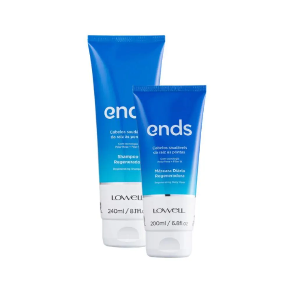 LOWELL KIT DUO ENDS MASK (2 PRODUTOS)