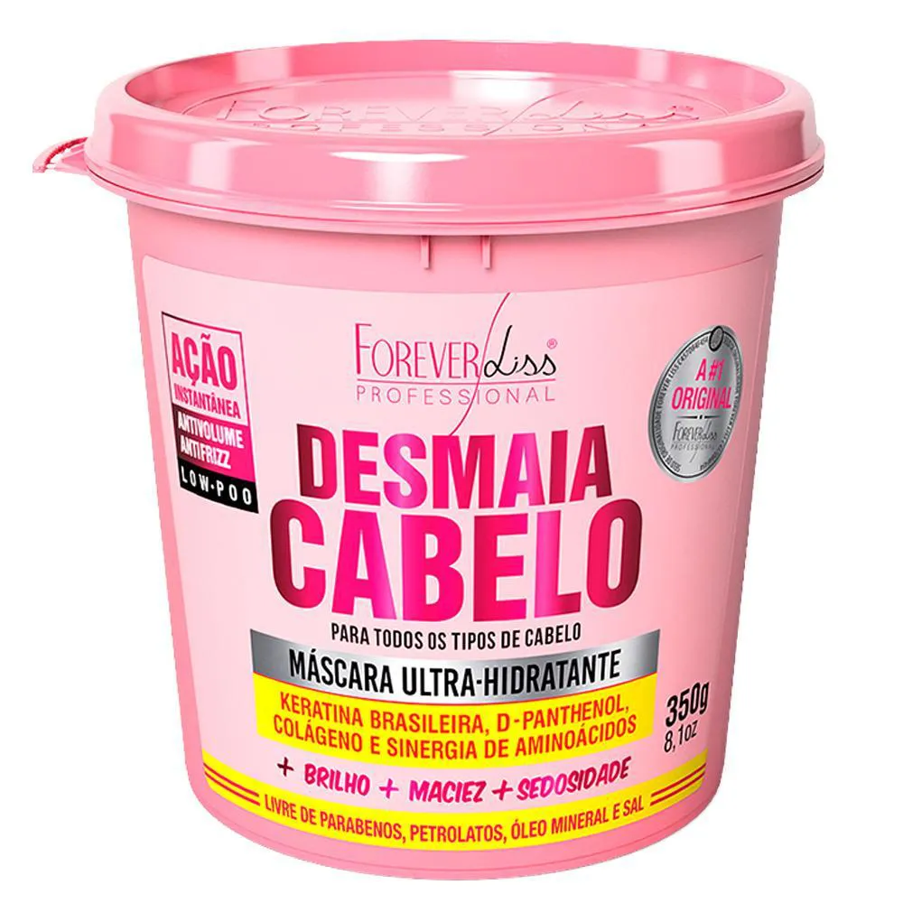 FOREVER LISS - 02 MáSCARA DESMAIA CABELO 350G