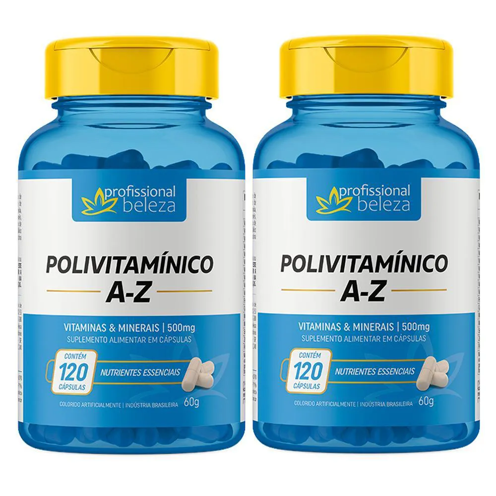 PB - 02 POLIVITAMíNICO 500MG A A Z 120 CPS