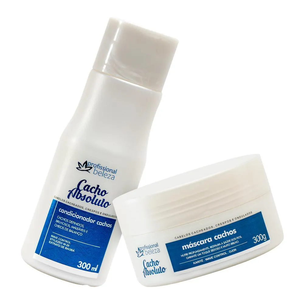 PB - CACHO ABSOLUTO CONDICIONADOR 300ML + MáSCARA 300G