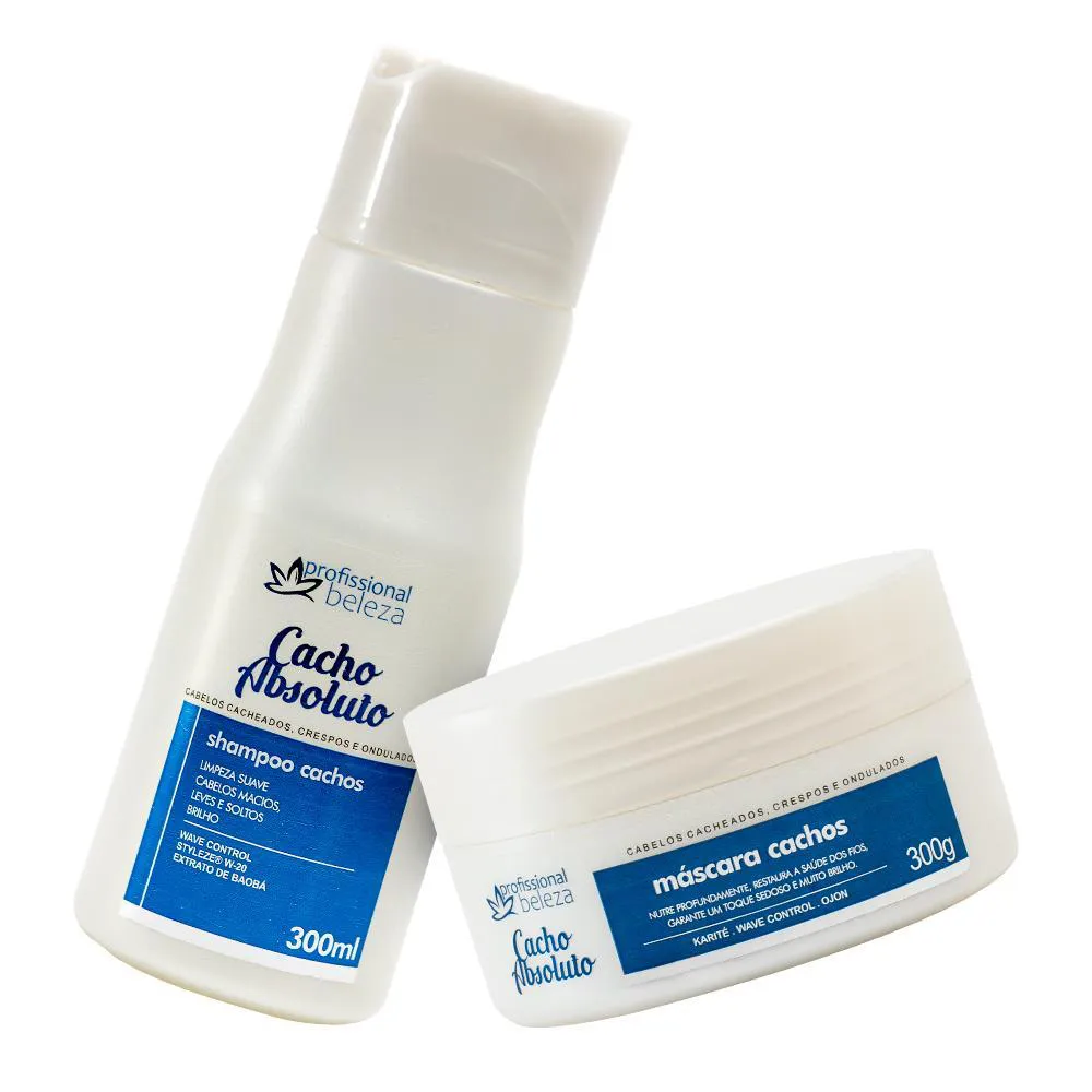 PB - CACHO ABSOLUTO SHAMPOO 300ML + MáSCARA 300G