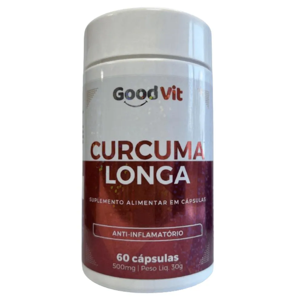 CURCUMA LONGA C/60 CáPSULAS - GOOD VIT