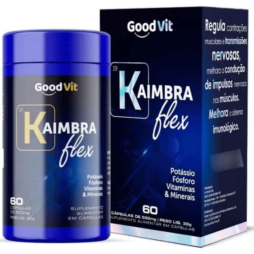 KAIMBRA FLEX 500MG C/60 CáPSULAS - GOOD VIT