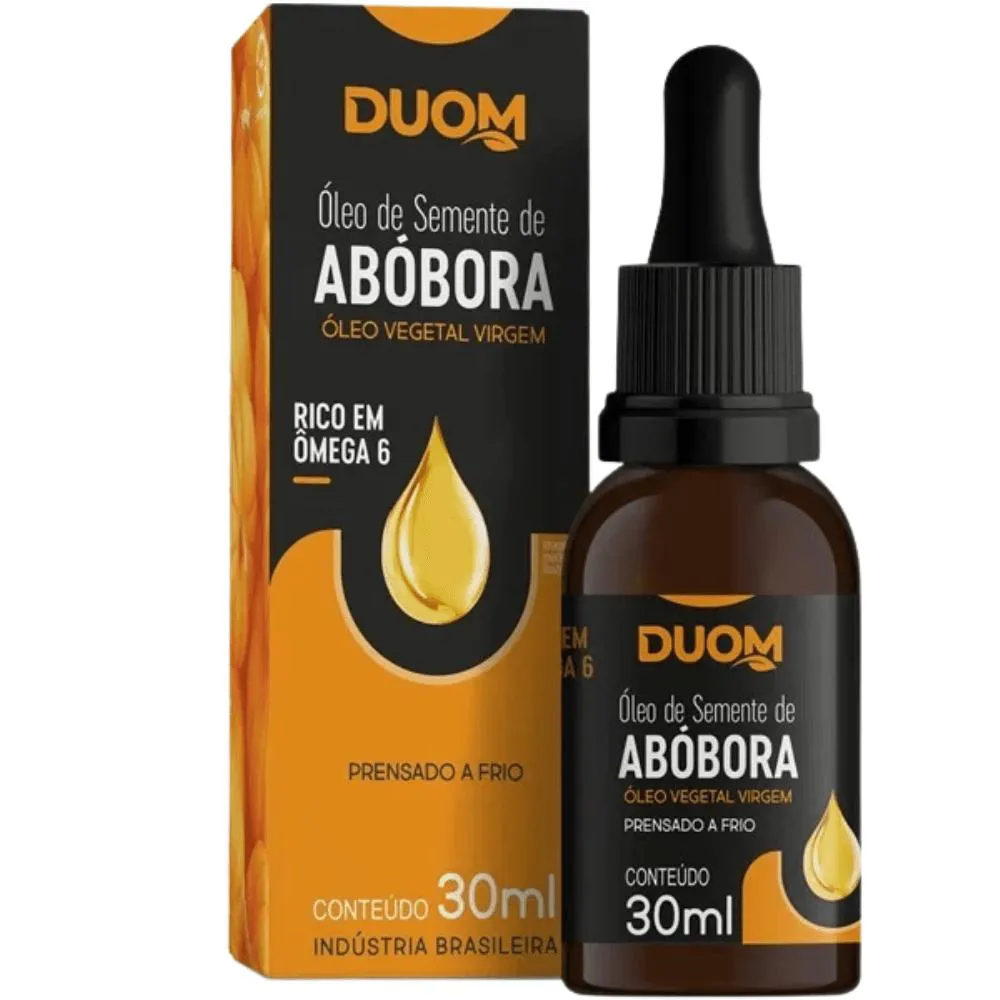 ÓLEO DE SEMENTE DE ABóBORA 30ML - DUOM