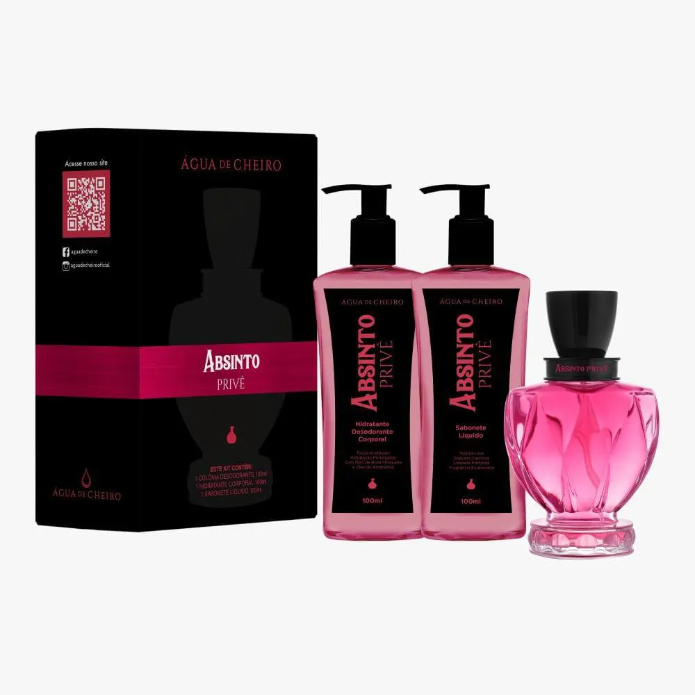 KIT FEMININO ABSINTO PRIVê (3 PRODUTOS)