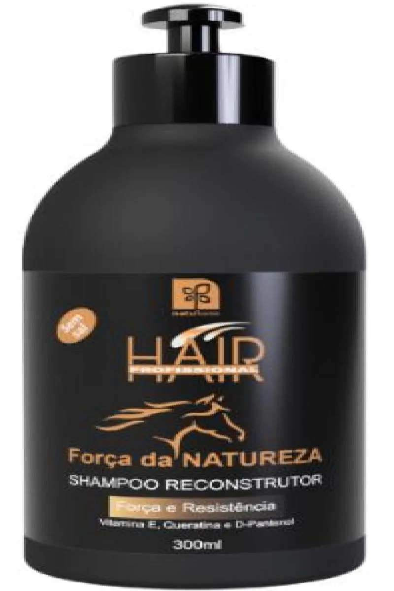 SHAMPOO RECONSTRUTOR  FORÇA DA NATUREZA 300ML NATUFLORES