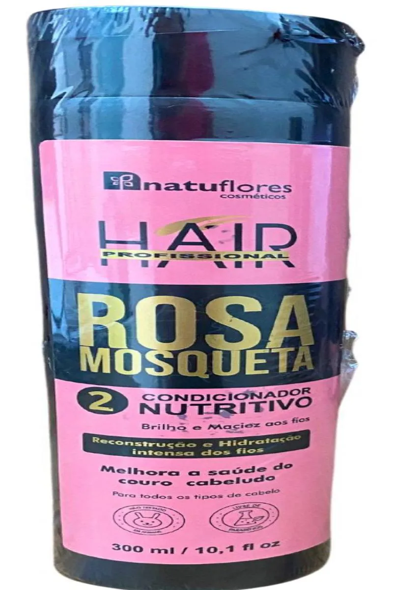CONDICIONADOR NUTRITIVO ROSA MOSQUETA 300ML NATUFLORES