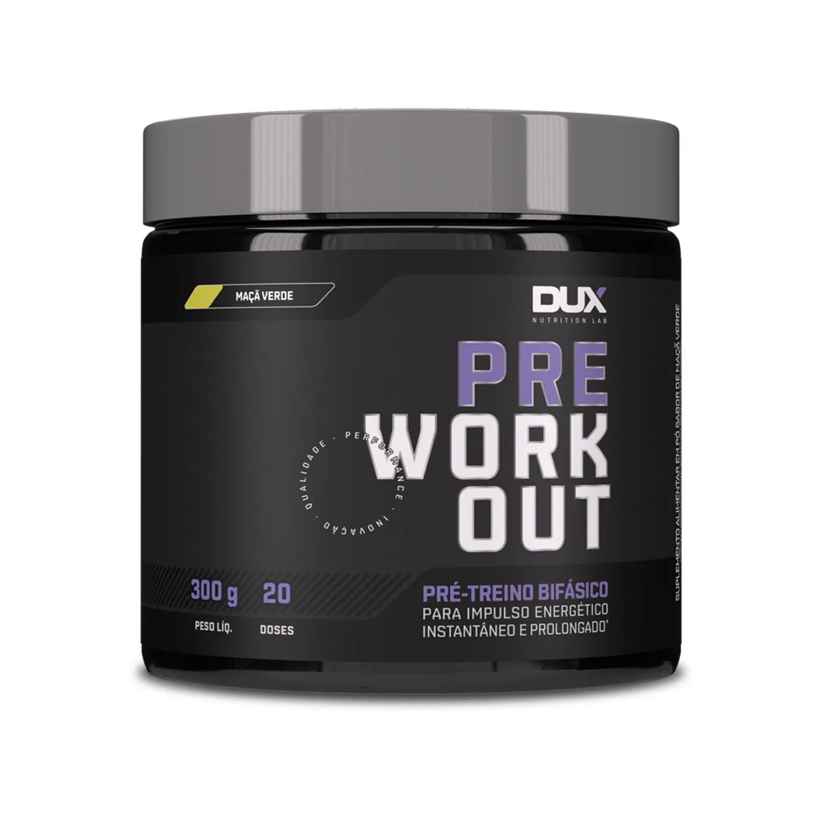 PRé TREINO DUX PRE WORKOUT MAçã VERDE 300G