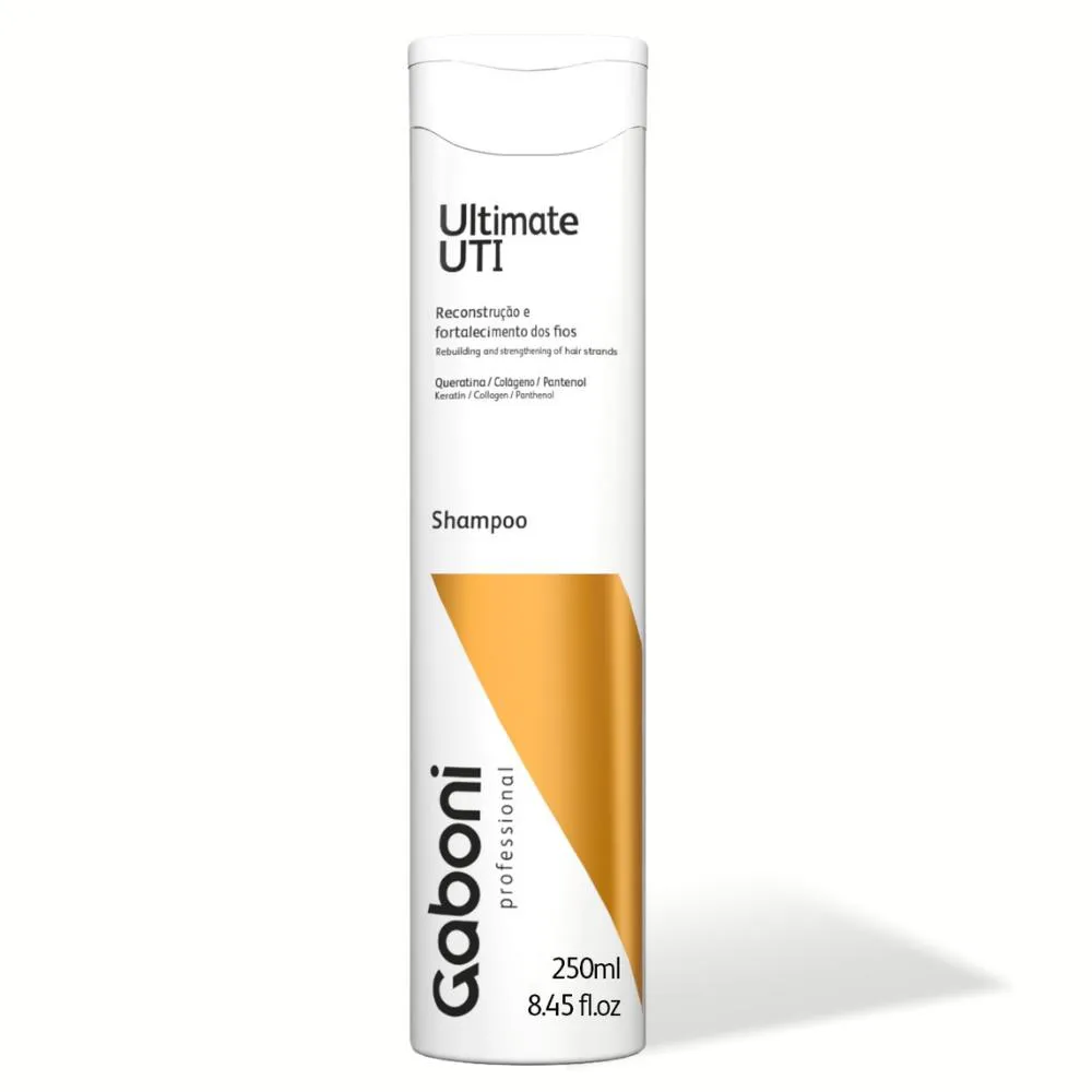 SHAMPOO RECONSTRUTOR ULTIMATE UTI 250ML GABONI PROFESSIONAL