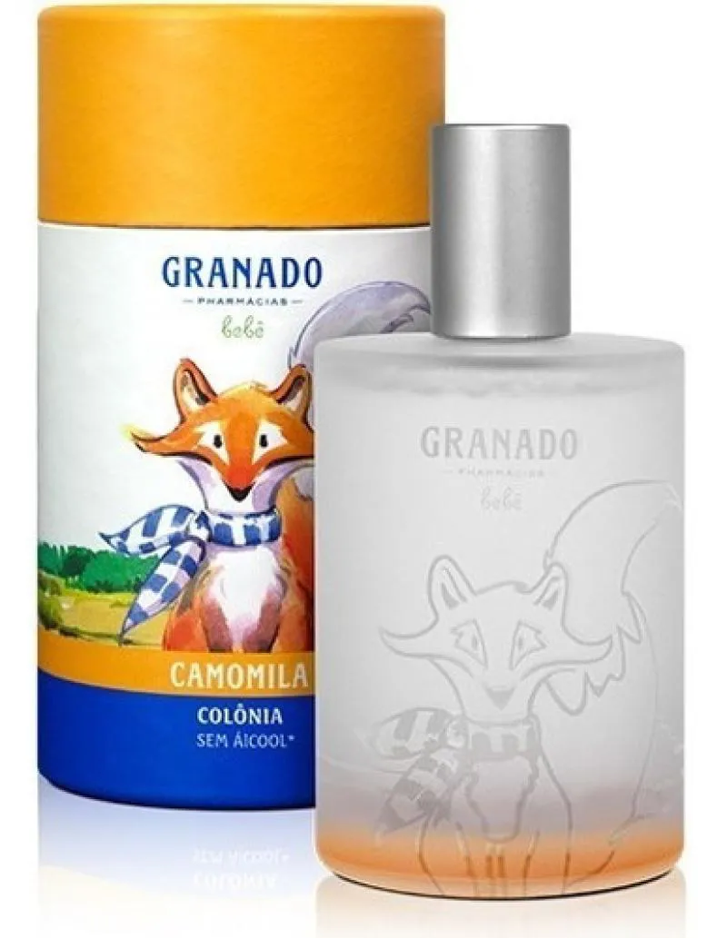 COLôNIA CAMOMILA GRANADO BEBê FRASCO 100ML
