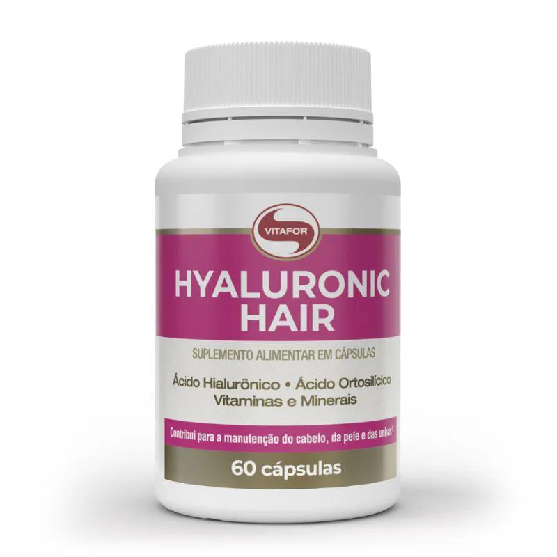 HYALURONIC HAIR VITAFOR 500MG 60 CAPS