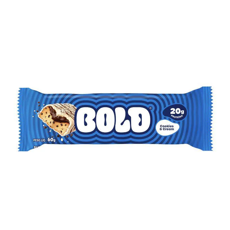 BOLD COOKIES E CREAM BOLD SNACKS 60G