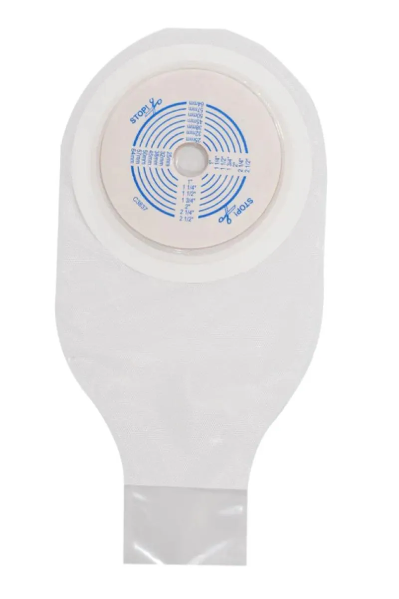 BOLSA DE COLOSTOMIA DE UMA PEçA DRENáVEL ACTIVE LIFE CONVATEC Transparente