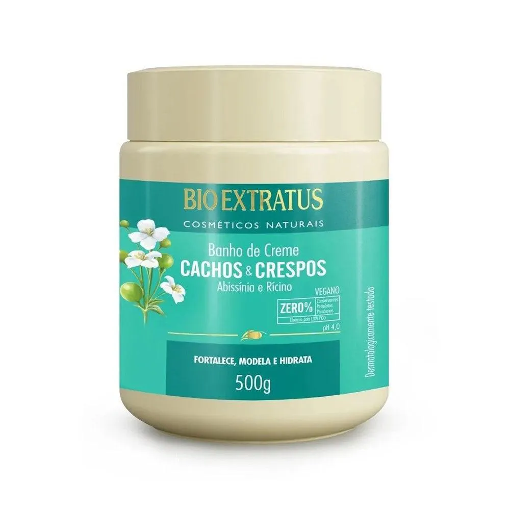 CREME HIDRATANTE CAPILAR BIO EXTRATUS CACHOS E CRESPOS 500G