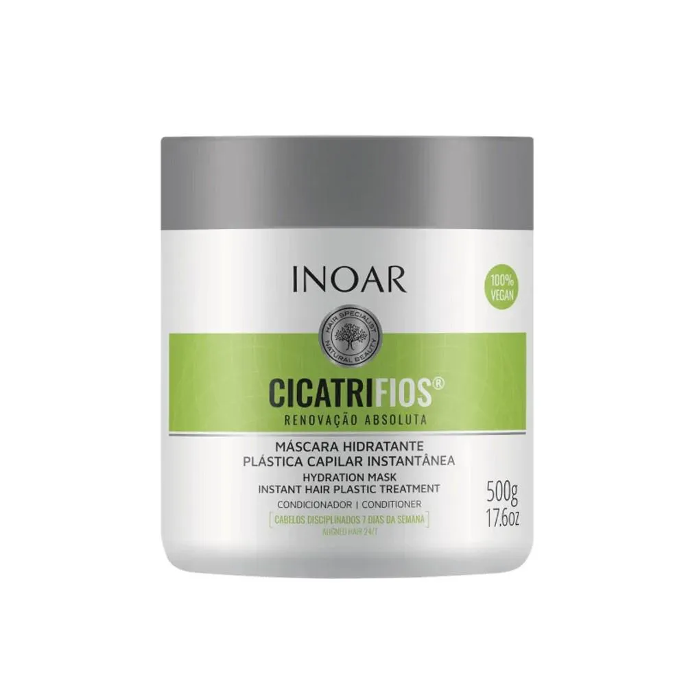 INOAR CICATRIFIOS  - MáSCARA HIDRATANTE 500G