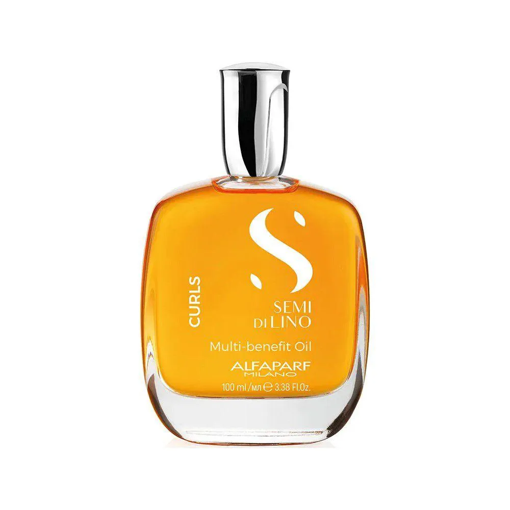 ALFAPARF SEMI DI LINO CURLS - MULTI-BENEFIT OIL 100ML
