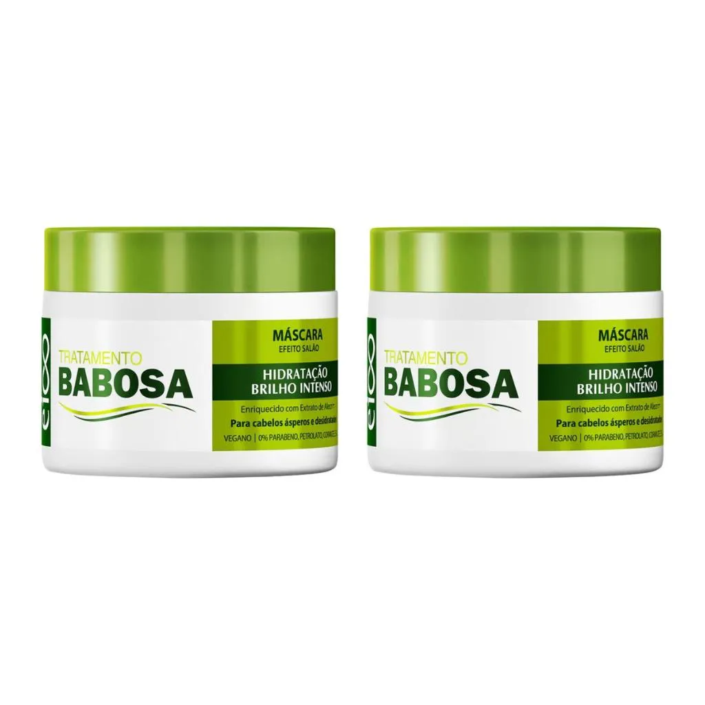 MASCARA EICO 270G BABOSA - KIT C/ 2UN