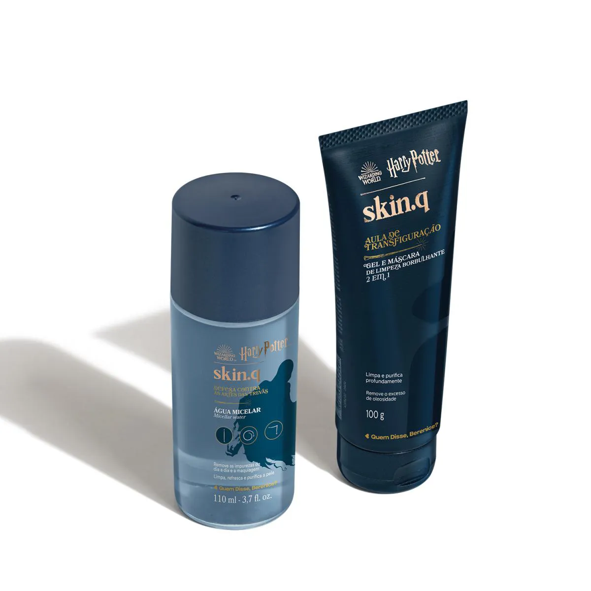 KIT HARRY POTTER: ÁGUA MICELAR FACIAL 150ML  + GEL DE LIMPEZA FACIAL 2 EM 1 100G
