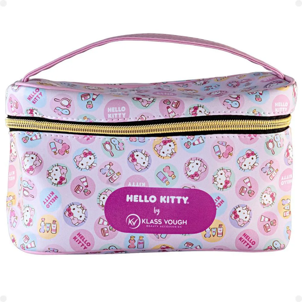 NECESSAIRE ORGANIZADORA HELLO KITTY BY KLASS VOUGH ESTAMPADA KCHK-05R