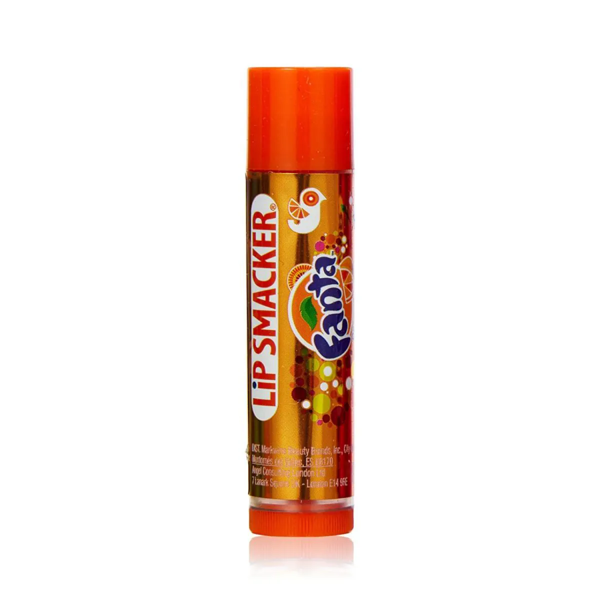 LIP SMACKER FLAVORED BALM - LIP BALM HIDRATANTE E PROTETOR SABOR FANTA LARANJA - 4G