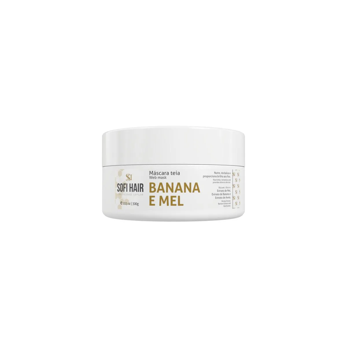 MASC TEIA BANANA E MEL
