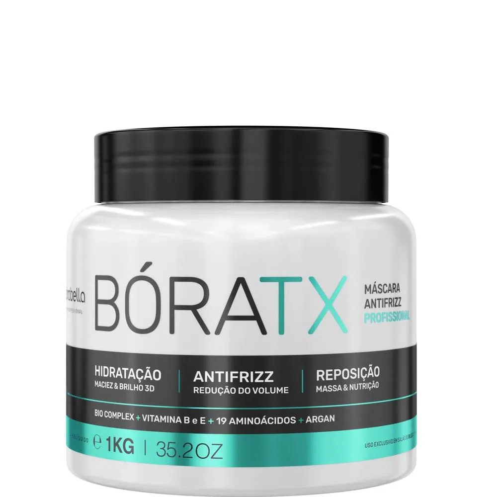BORABELLA BóRATX 19 AMINOáCIDOS ALINHA HIDRATA REPõEM 1KG