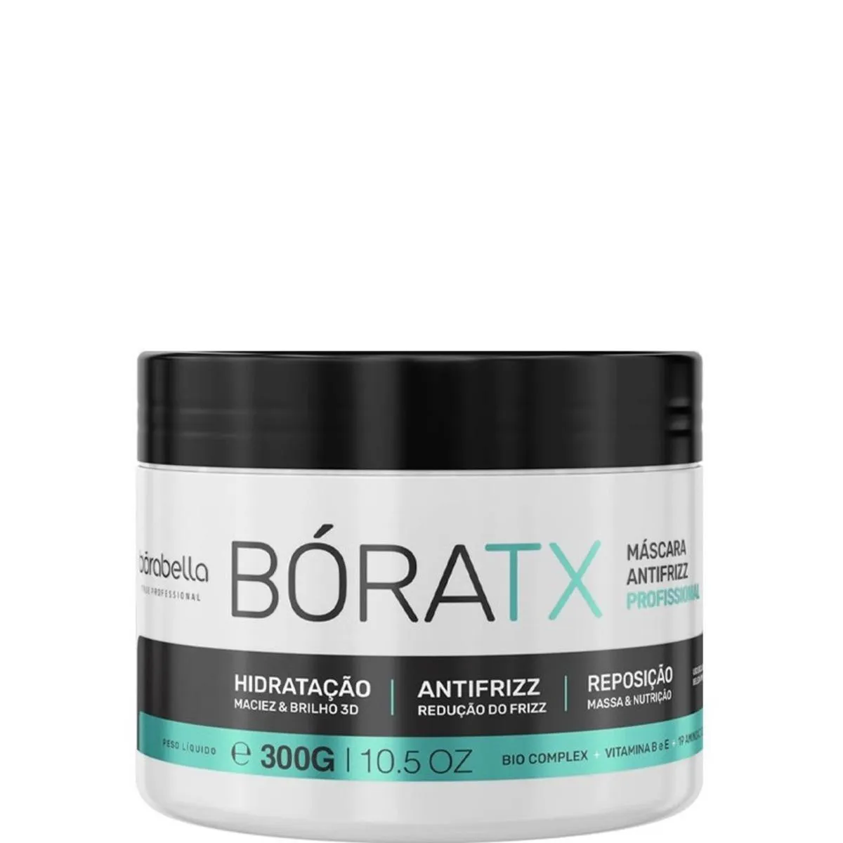 BORABELLA BóRATX 19 AMINOáCIDOS ALINHA HIDRATA E REPõEM 300G