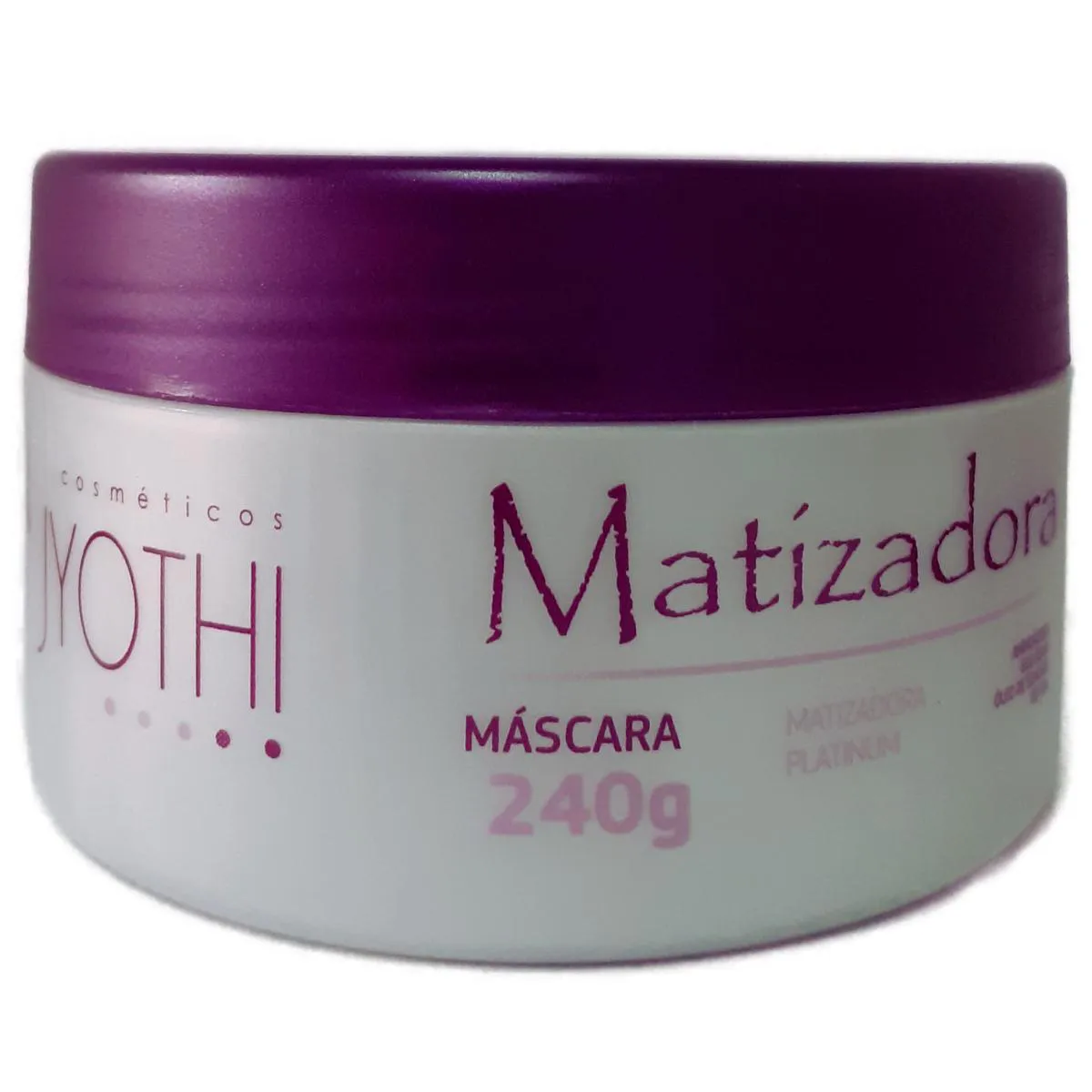 MáSCARA MATIZADORA ROXO EFEITO PATINADO PéROLA LOIRO BRILHANTEMáSCARA DESAMARELADOR ROXO EFEITO PéROLA LOIRO BRILHANTE