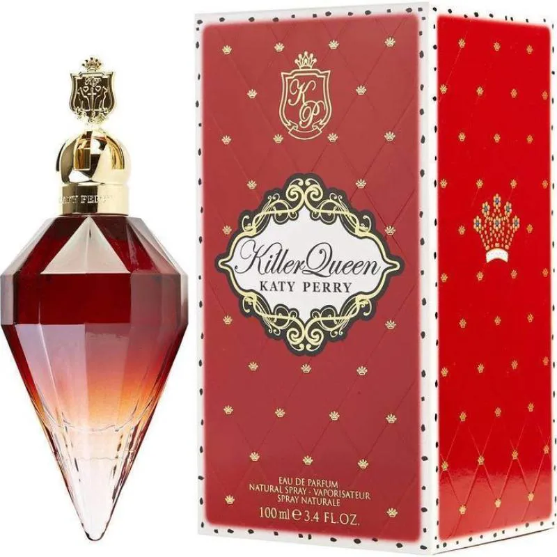 PERFUME FEMININO KILLER QUEEN KATY PERRY EAU DE PARFUM 100ML Ùnico Transparente